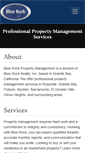 Mobile Screenshot of bluerockpm.com
